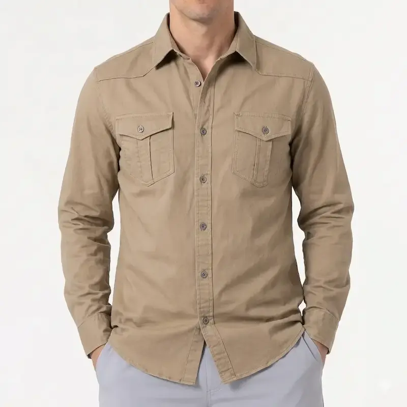 Men's Casual Denim Shirt