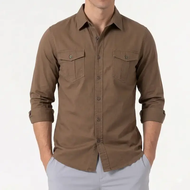Men's Casual Denim Shirt