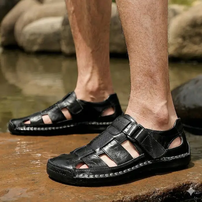 men sandals fisherman