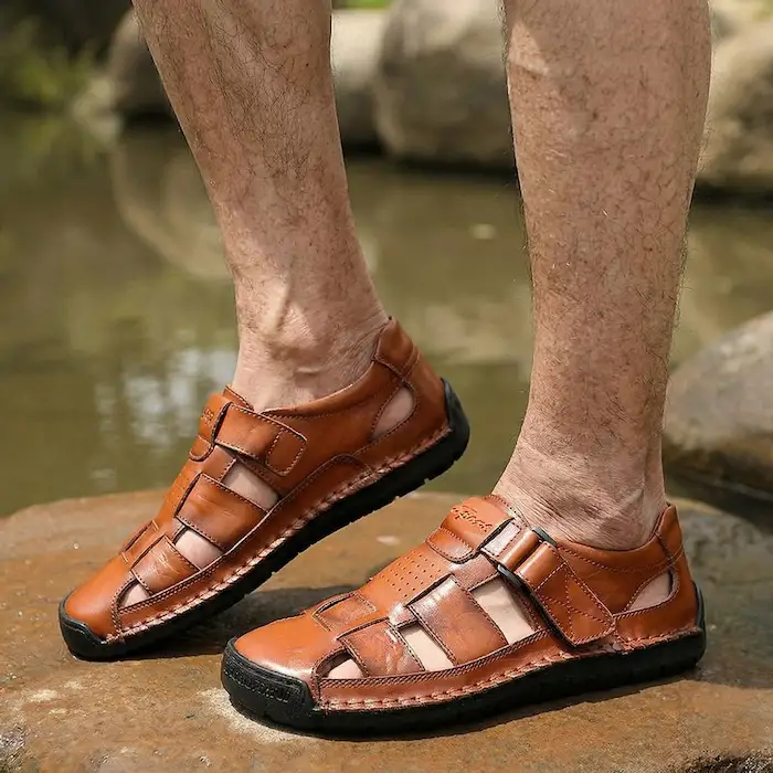 men sandals fisherman