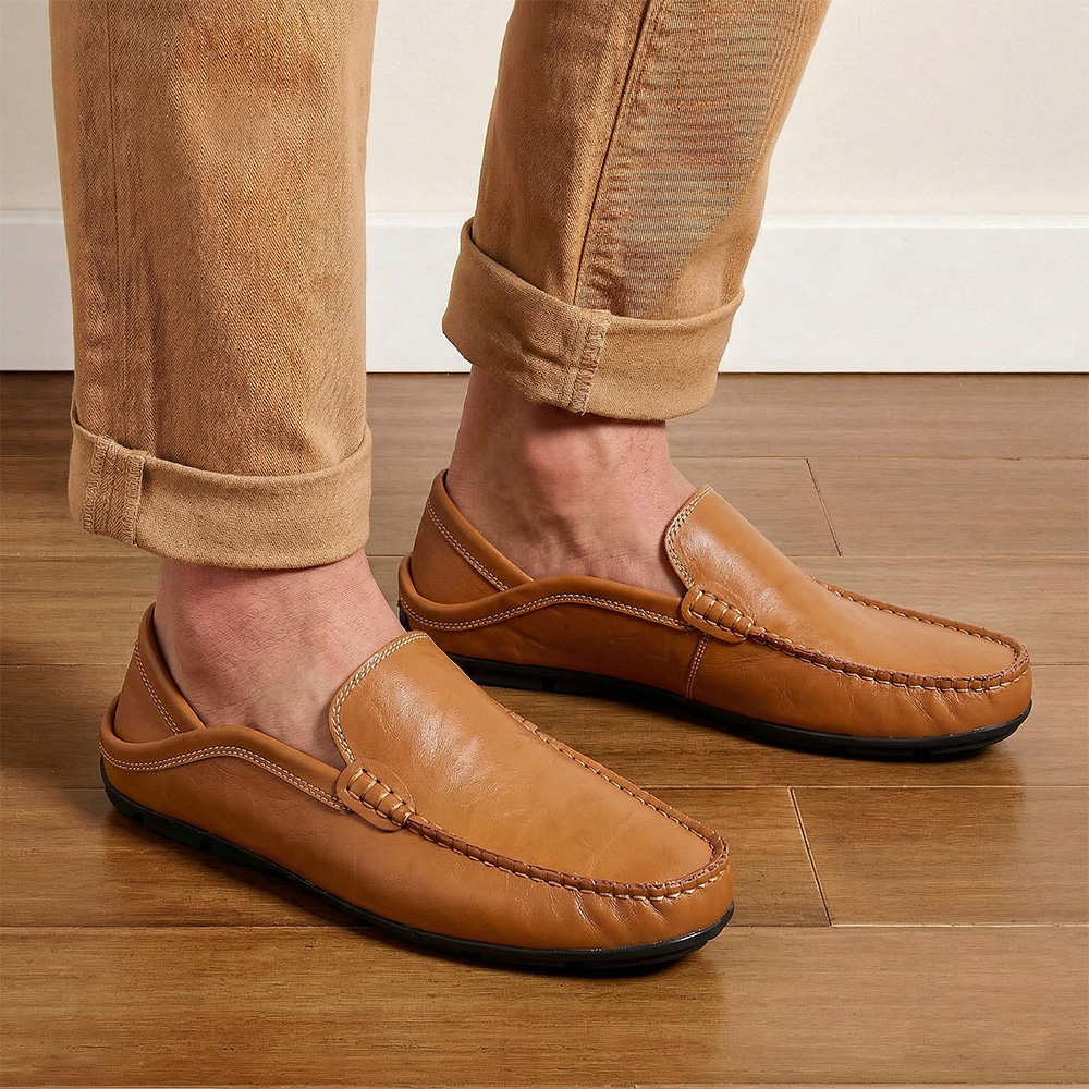 slip on mens casual