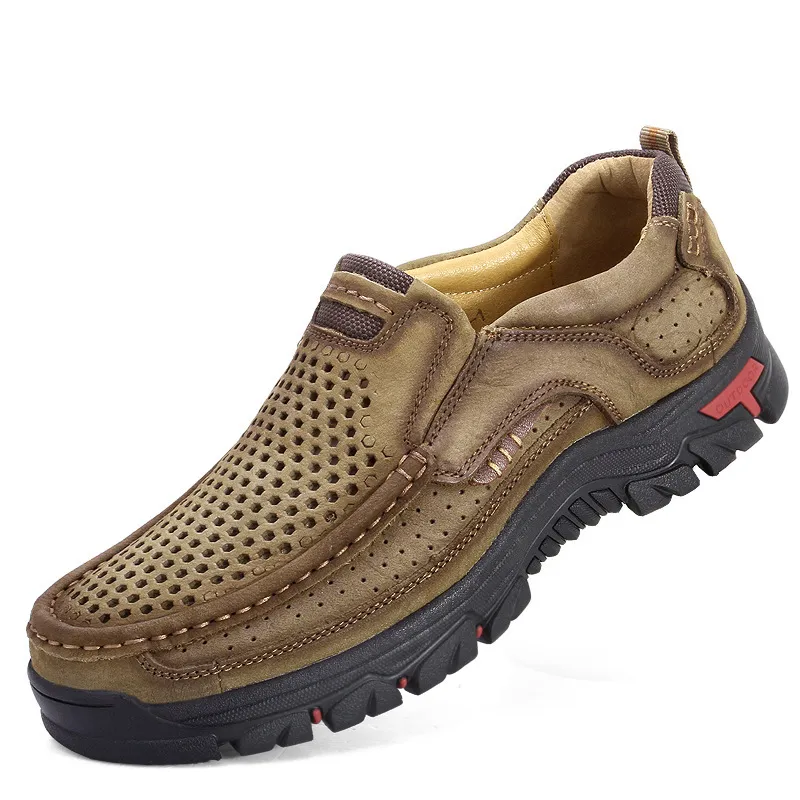 Men’s Summer Leather Loafers
