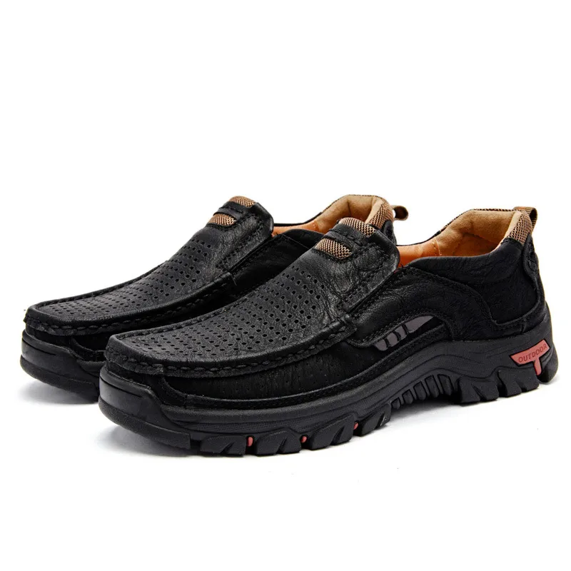 Men’s Summer Leather Loafers