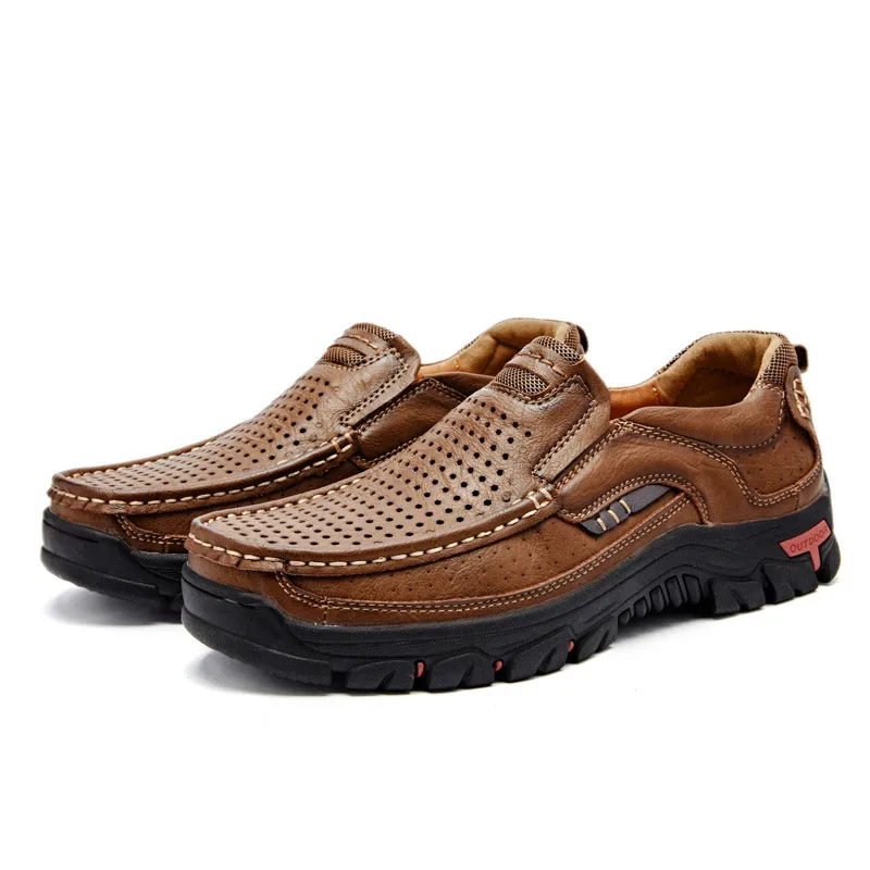 Men’s Summer Leather Loafers