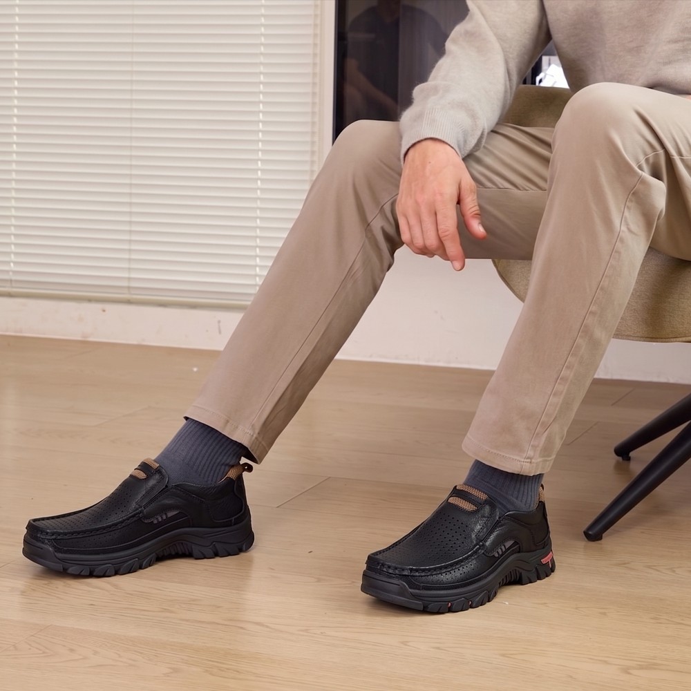 breathable loafers for men