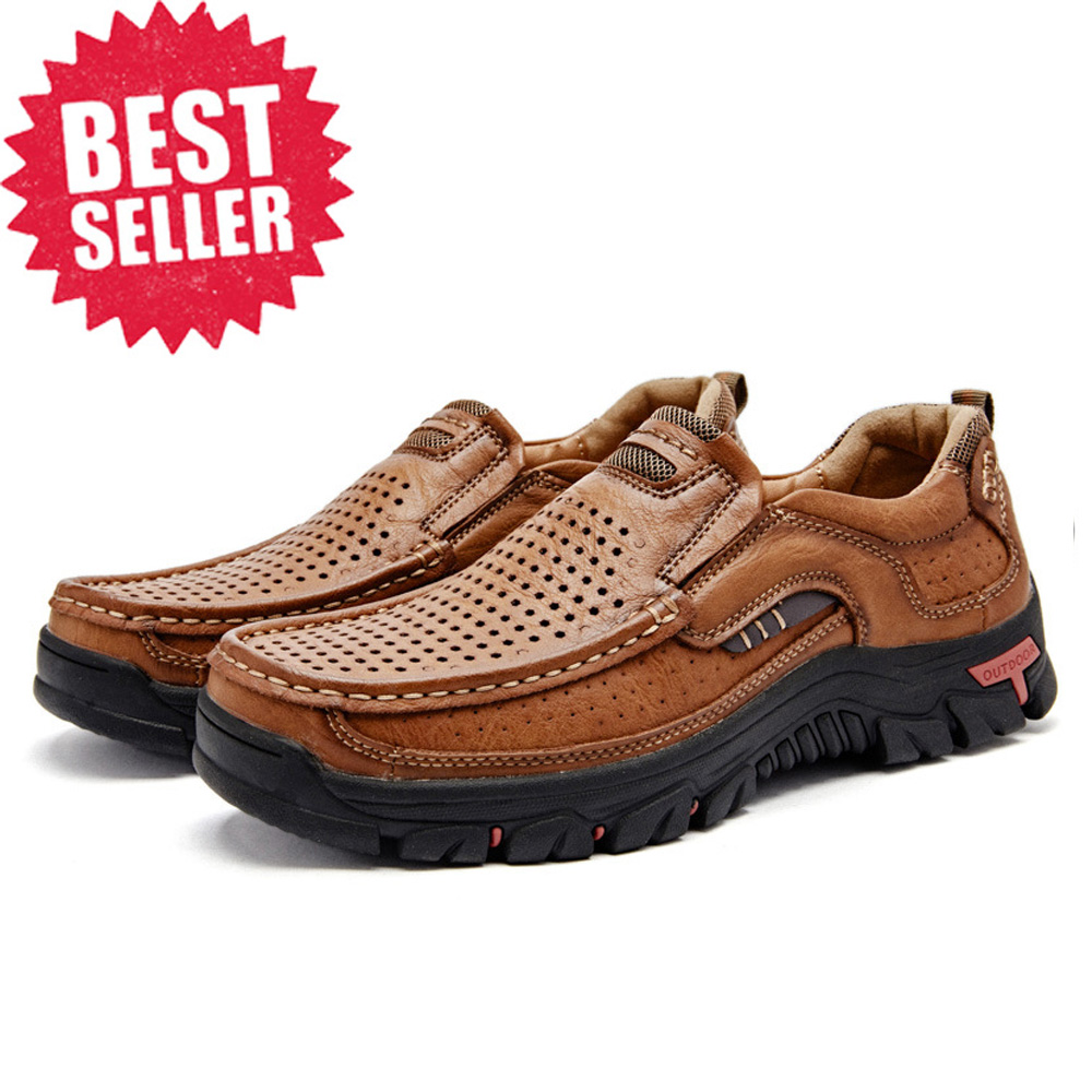 Men’s Summer Leather Loafers