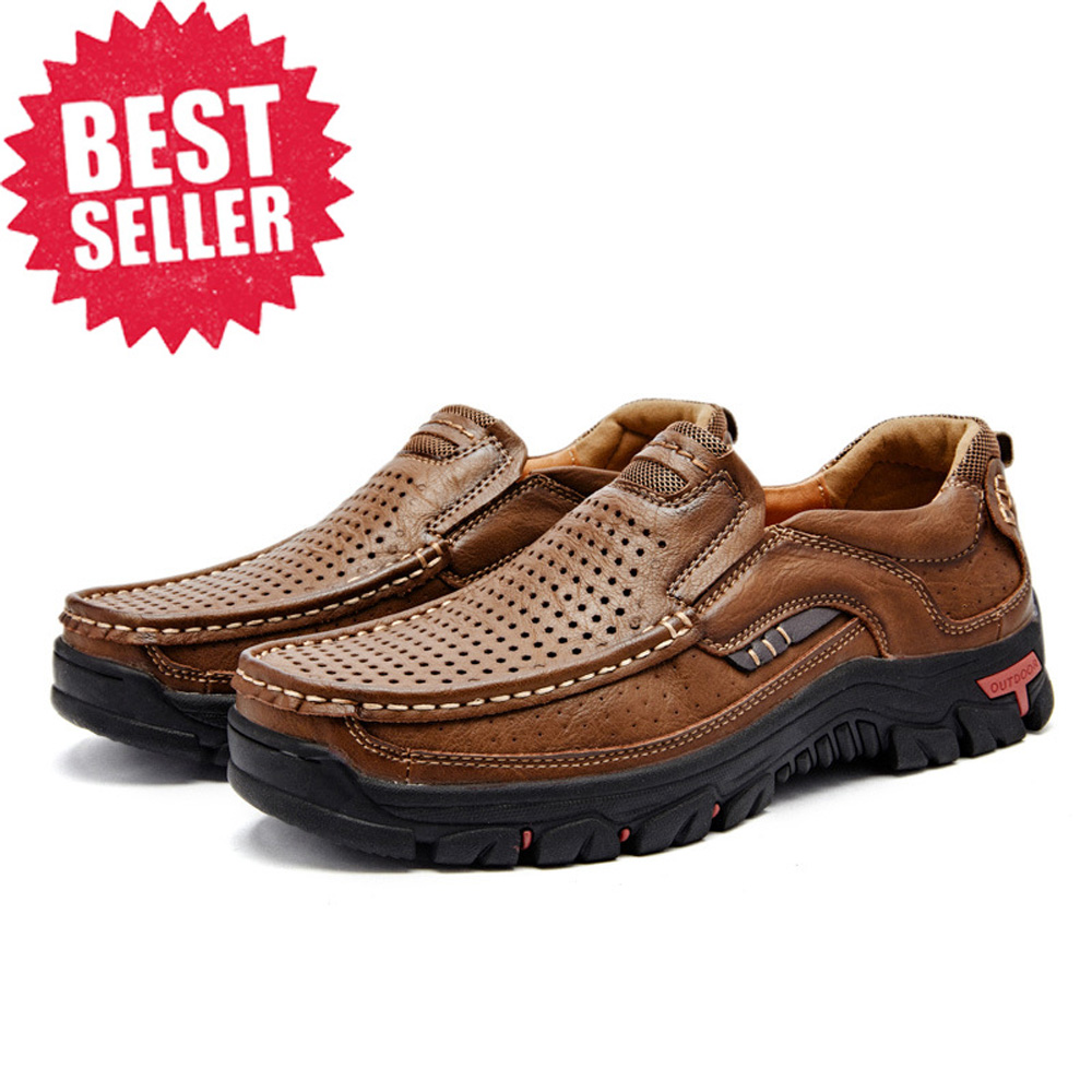 Men’s Summer Leather Loafers