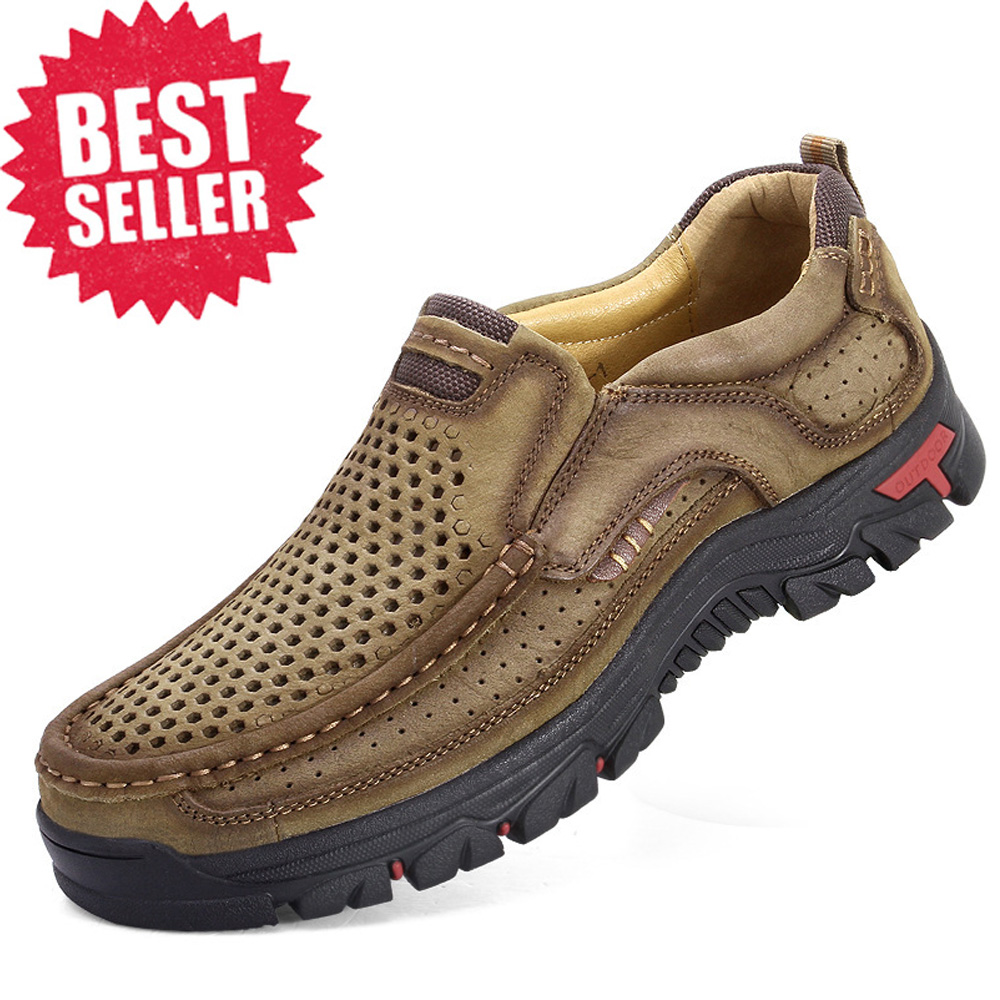 Men’s Summer Leather Loafers