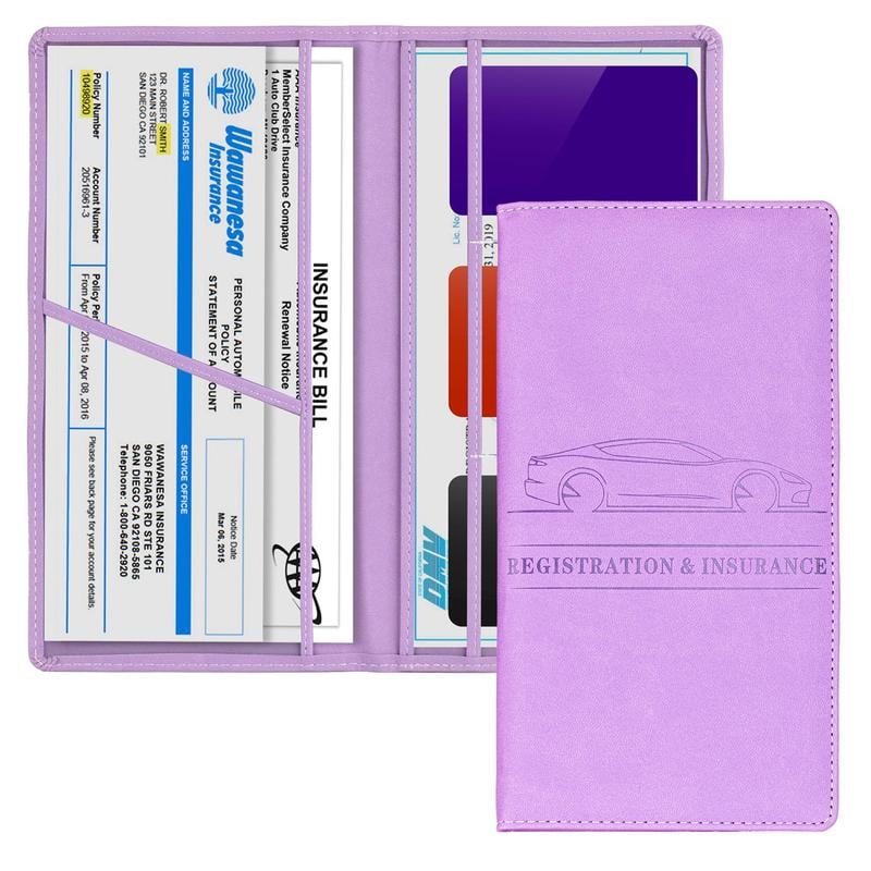 Last Chance Deal✨ Slim Waterproof Vehicle Registration Card Holder Discount Ends Today