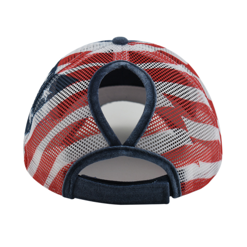 ⏰Last Day Discount! Bold Freedom Ponytail Cap