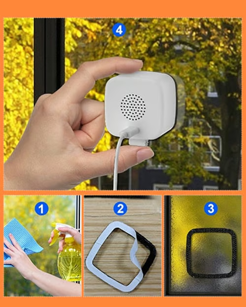 ‼️Last Day Offer! Smart 2K Window Security Camera