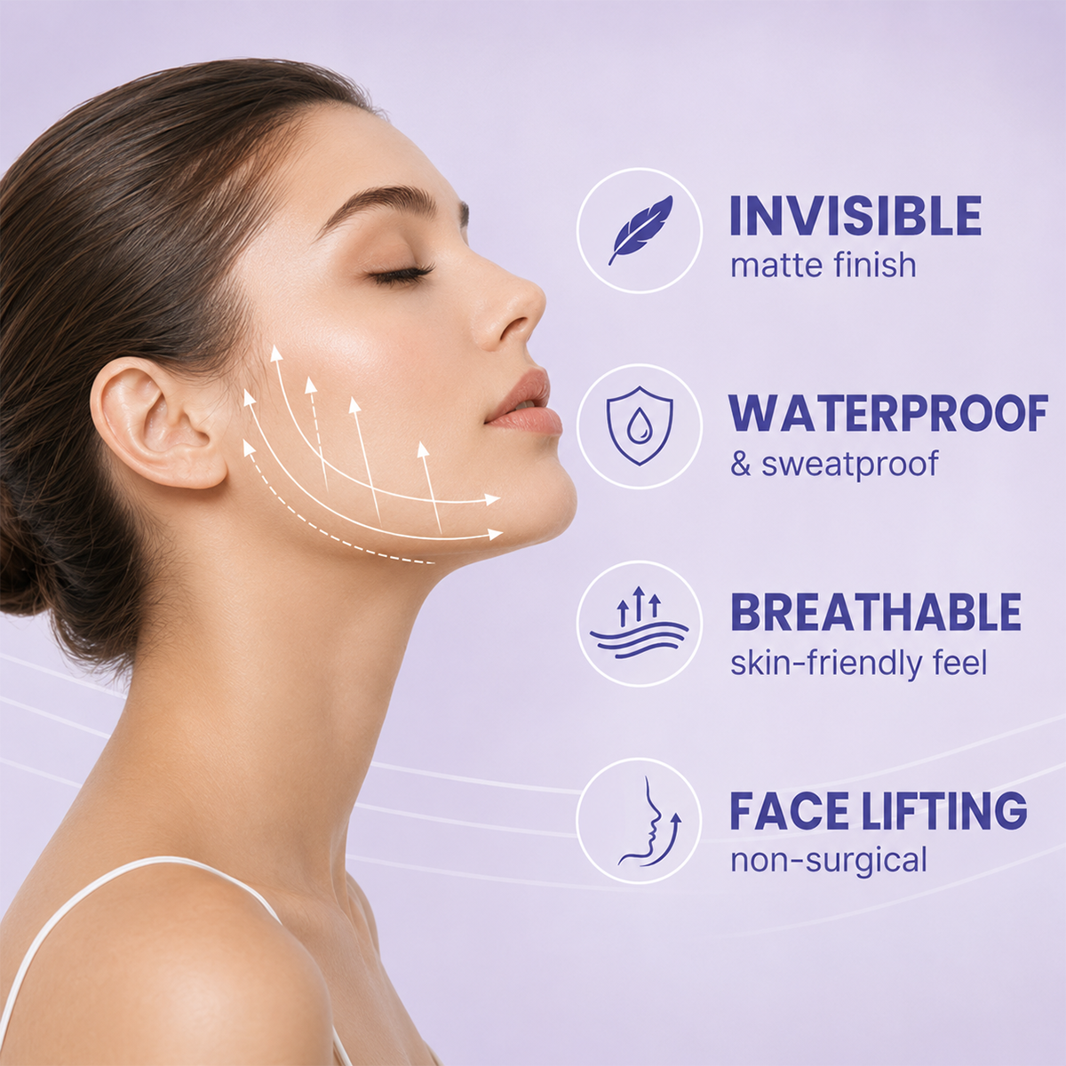 🔥 LAST DAY FOR DISCOUNT | Instant V-Line With Invisible Face Lifting Tape