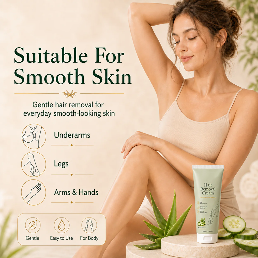 ⏰Last Day Discount！Painless Hair Removal Cream For Smooth Soft Skin