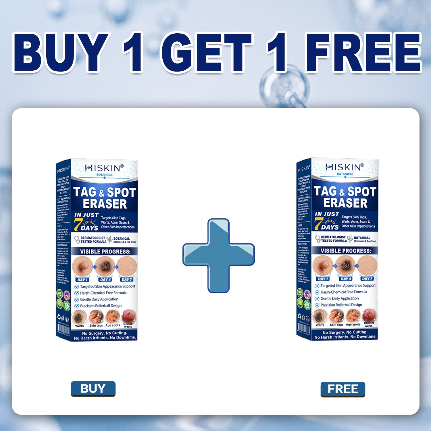 👩‍⚕️ 𝟕-𝐃𝒂𝘆 𝐒𝗸𝐢𝐧 𝐓𝒂𝗴 & 𝐒𝐩𝙤𝐭 𝐄𝐫𝒂𝐬𝙚𝐫 Painless & Scar-Free Advanced Imperfection Removal Rollerball Pen