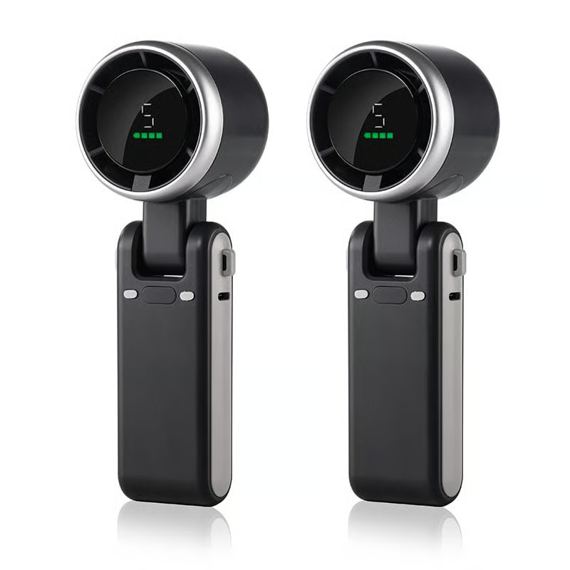 ⏰Last Day Discount! Compact Folding High-Speed Turbine Fan