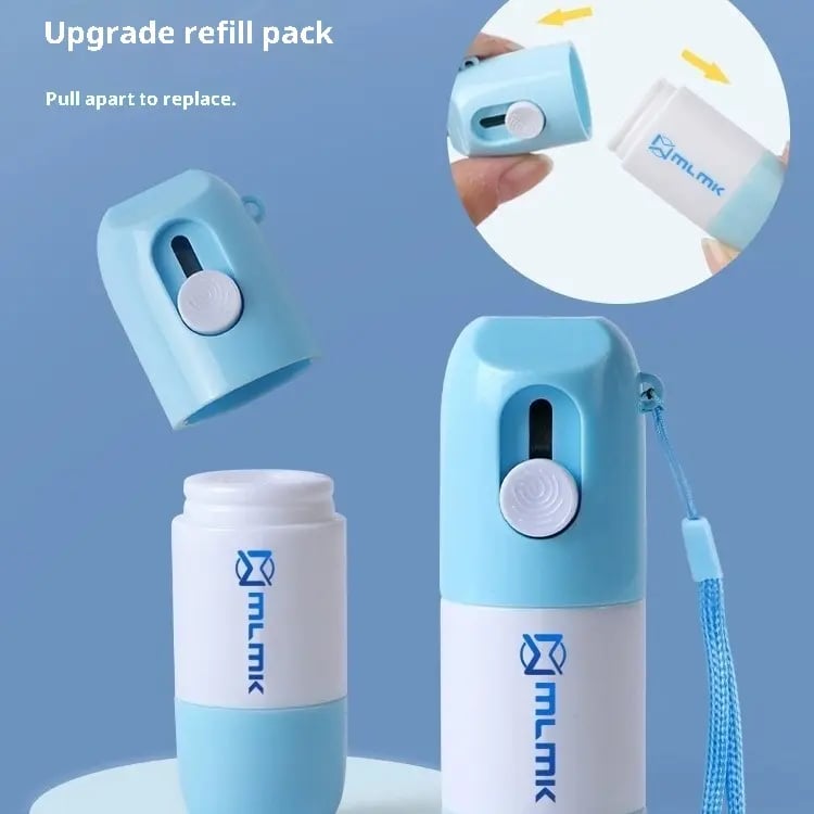 2 Pcs Water-Based Thermal Paper Eraser Pen with Mini Unboxing Knife(No lanyard included)