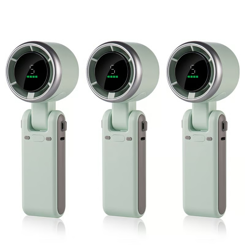 ⏰Last Day Discount! Compact Folding High-Speed Turbine Fan