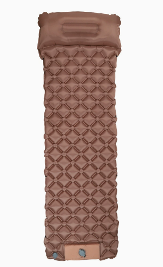 Inflatable Beach Mat with Built-In Pump
