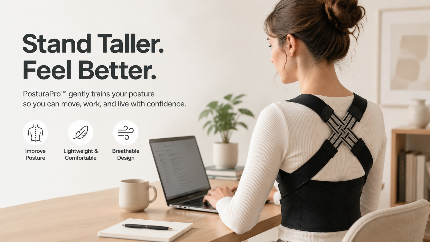 🔥Last Day Discount | Relieve Neck & Shoulder Pain! Posture Corrector