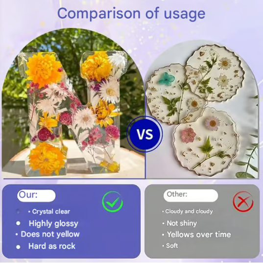 🎁handmade Flower Resin🌸