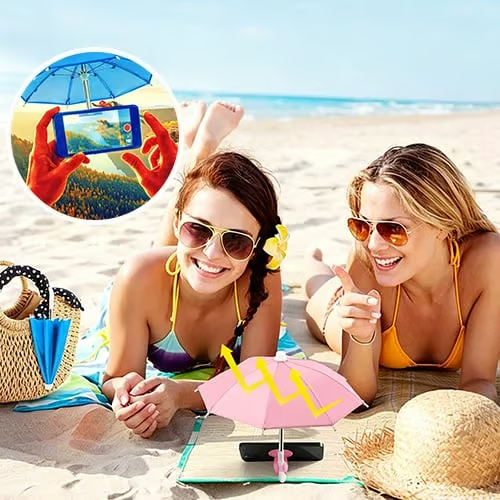 ⏱️Last Day Discount ! Summer Bestseller, Phone Umbrella Suction Cup Holder