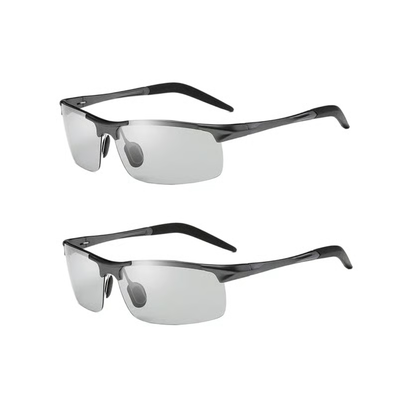 Photochromic Sunglasses with Anti-glare Polarized Lens