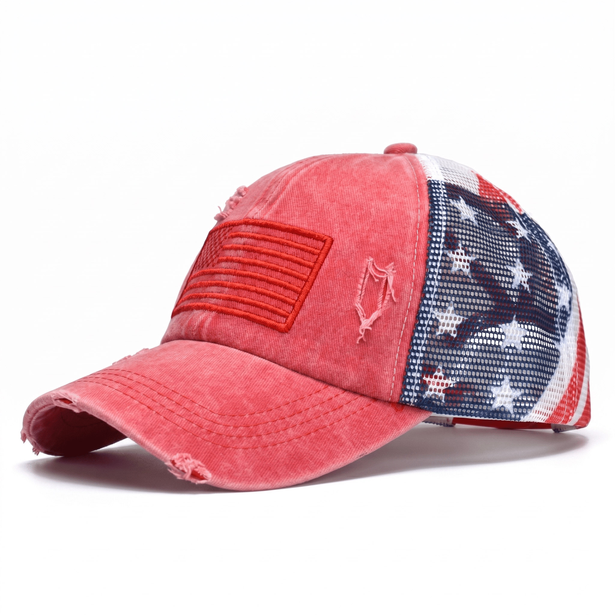 ⏰Last Day Discount! Bold Freedom Ponytail Cap