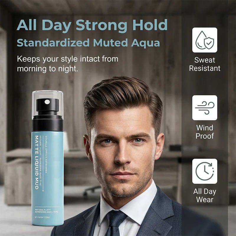 🔥Last Day Discount！Instant Matte Volumizing Hair Spray For Oil-Free Fluffy Hair
