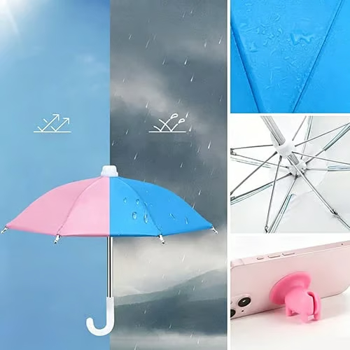 ⏱️Last Day Discount ! Summer Bestseller, Phone Umbrella Suction Cup Holder