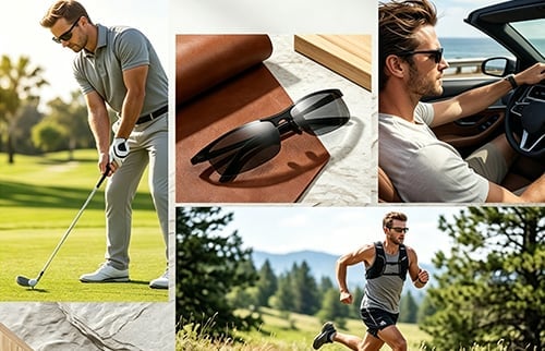LAST DAY DISCOUNT 😎 Photochromic Sunglasses with Anti-glare Polarized Lens