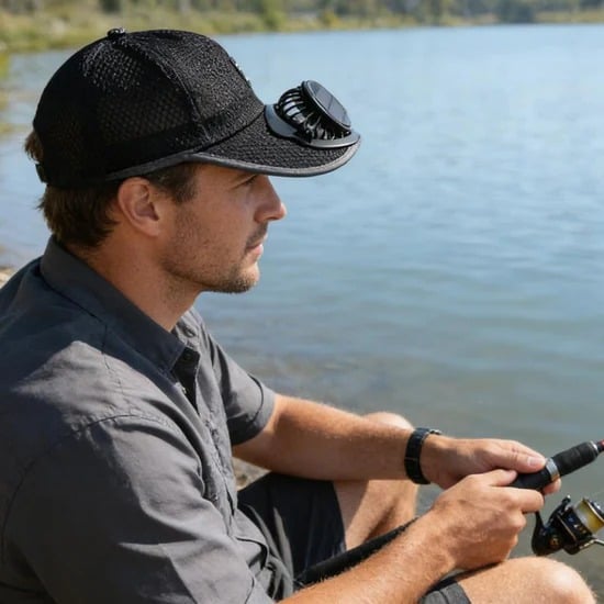 🔥HOT SALE 49% OFF🧢2026 Pro Outdoor Cooling Hat: Dual-Power Fan Cap