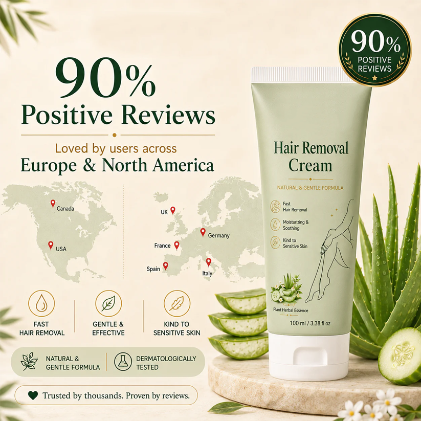 ⏰Last Day Discount！Painless Hair Removal Cream For Smooth Soft Skin