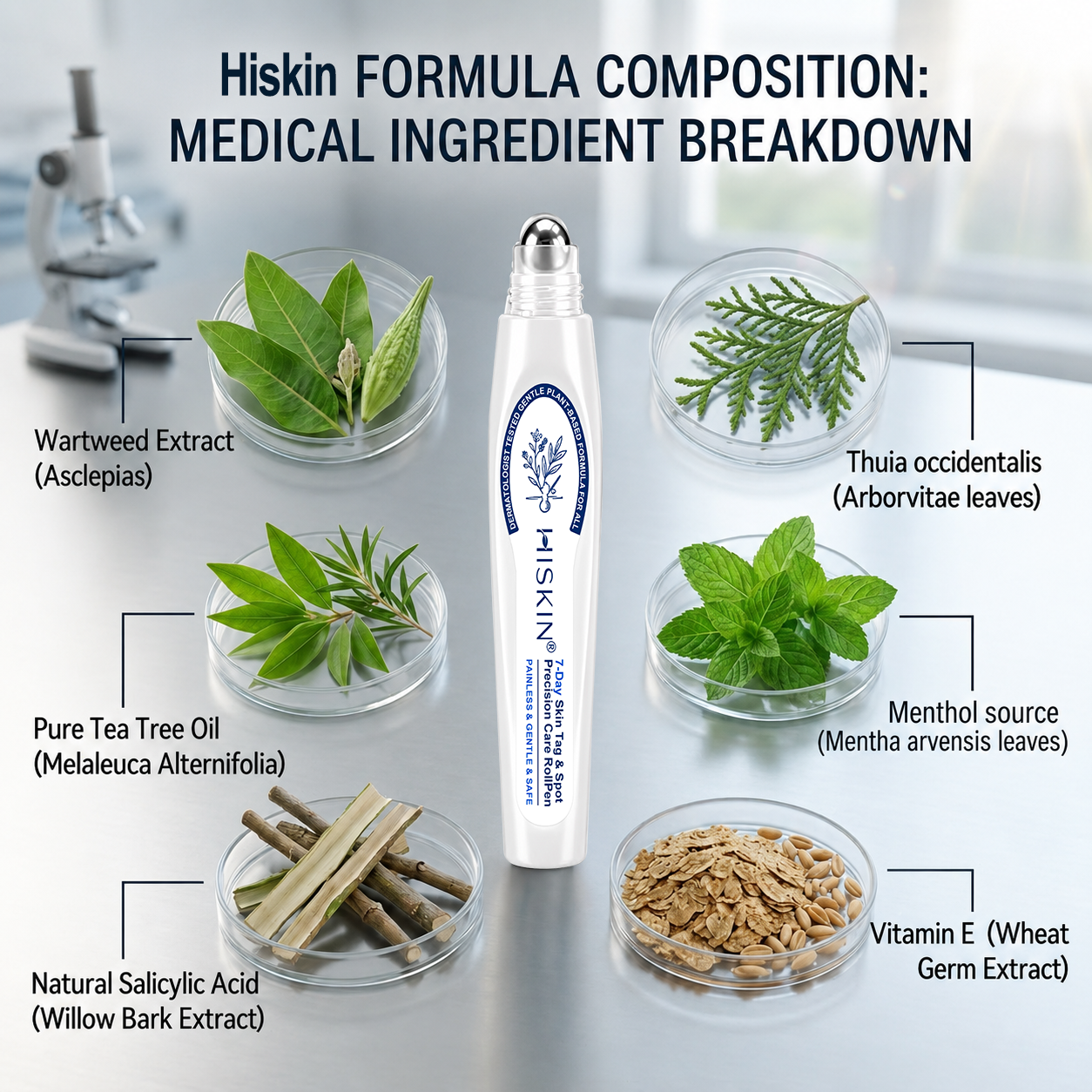 👩‍⚕️ 𝟕-𝐃𝒂𝘆 𝐒𝗸𝐢𝐧 𝐓𝒂𝗴 & 𝐒𝐩𝙤𝐭 𝐄𝐫𝒂𝐬𝙚𝐫 Painless & Scar-Free Advanced Imperfection Removal Rollerball Pen