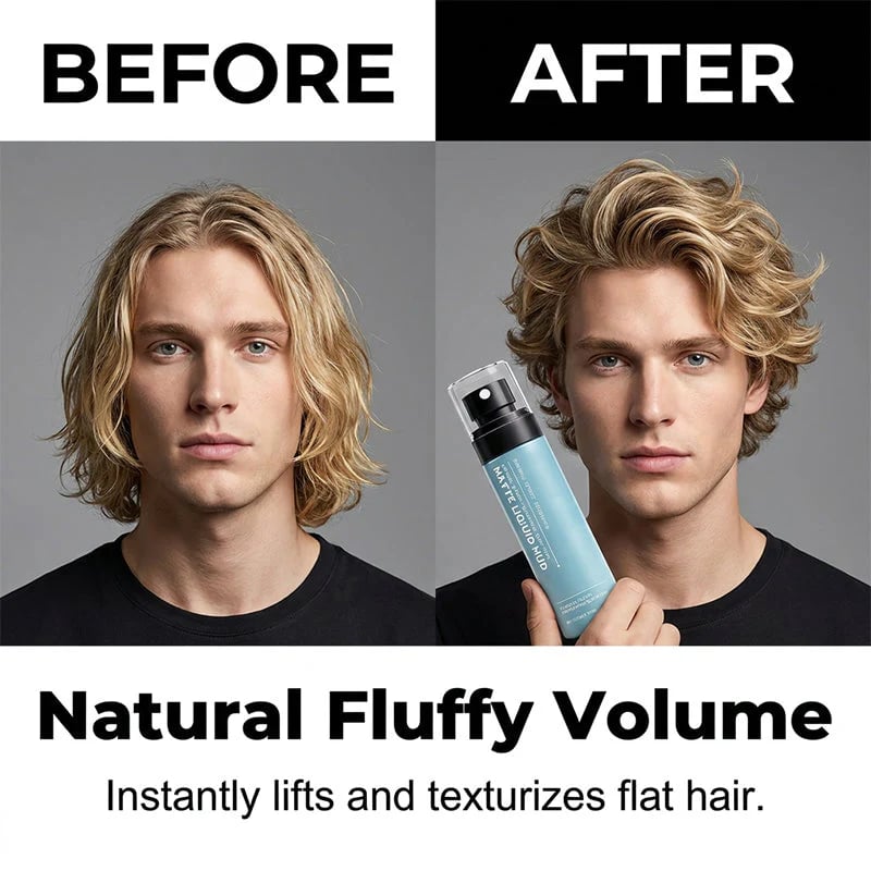 🔥Last Day Discount！Instant Matte Volumizing Hair Spray For Oil-Free Fluffy Hair