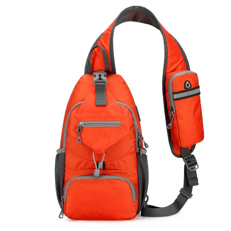 ✨ Perfect for Hiking and Traveling ✨Packable Small Crossbody Sling Backpack with Side Pouch