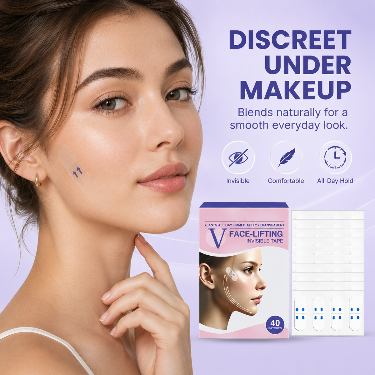 🔥 LAST DAY FOR DISCOUNT | Instant V-Line With Invisible Face Lifting Tape