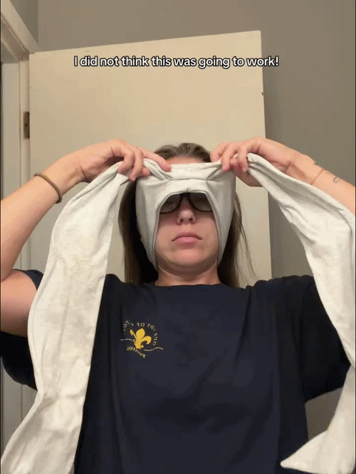 How to wrap hair with the curling headband