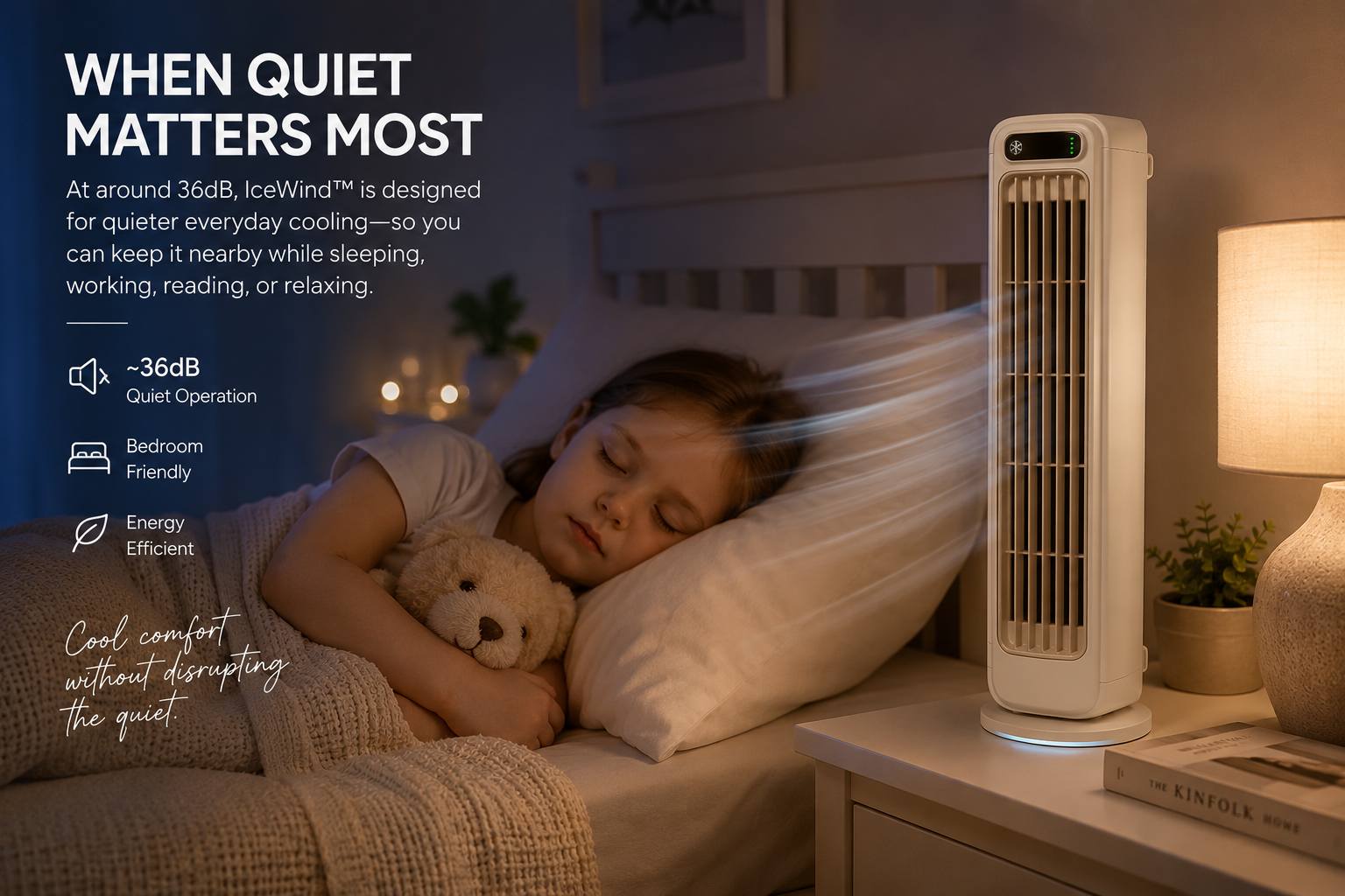 💨 IceWind™ Wireless Charging Air Conditioner