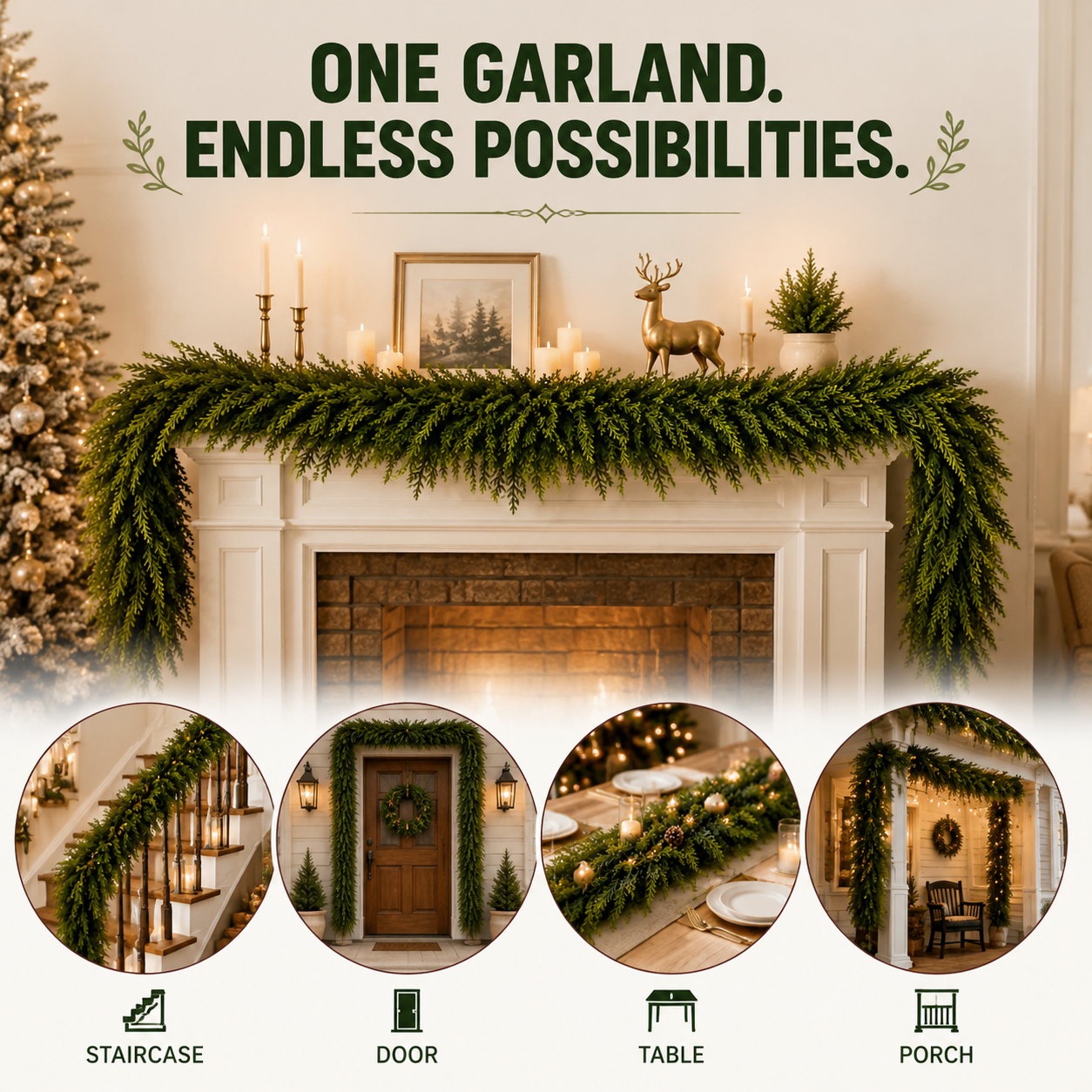 One Garland. Endless Possibilities.