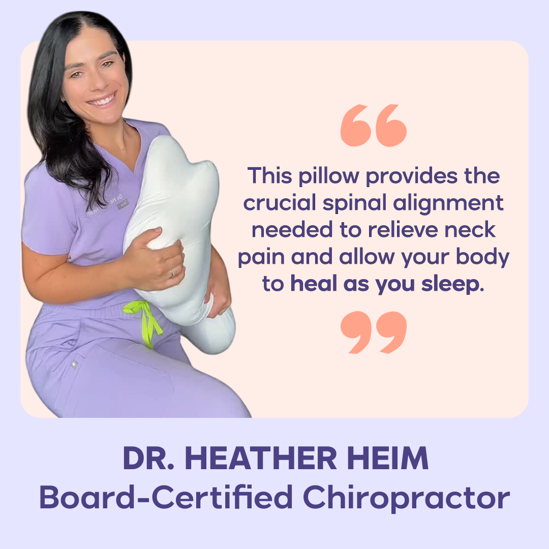 ☁️Last Day Discount！Cloud Align Pillow Ends Your Eye Strain & Migraines