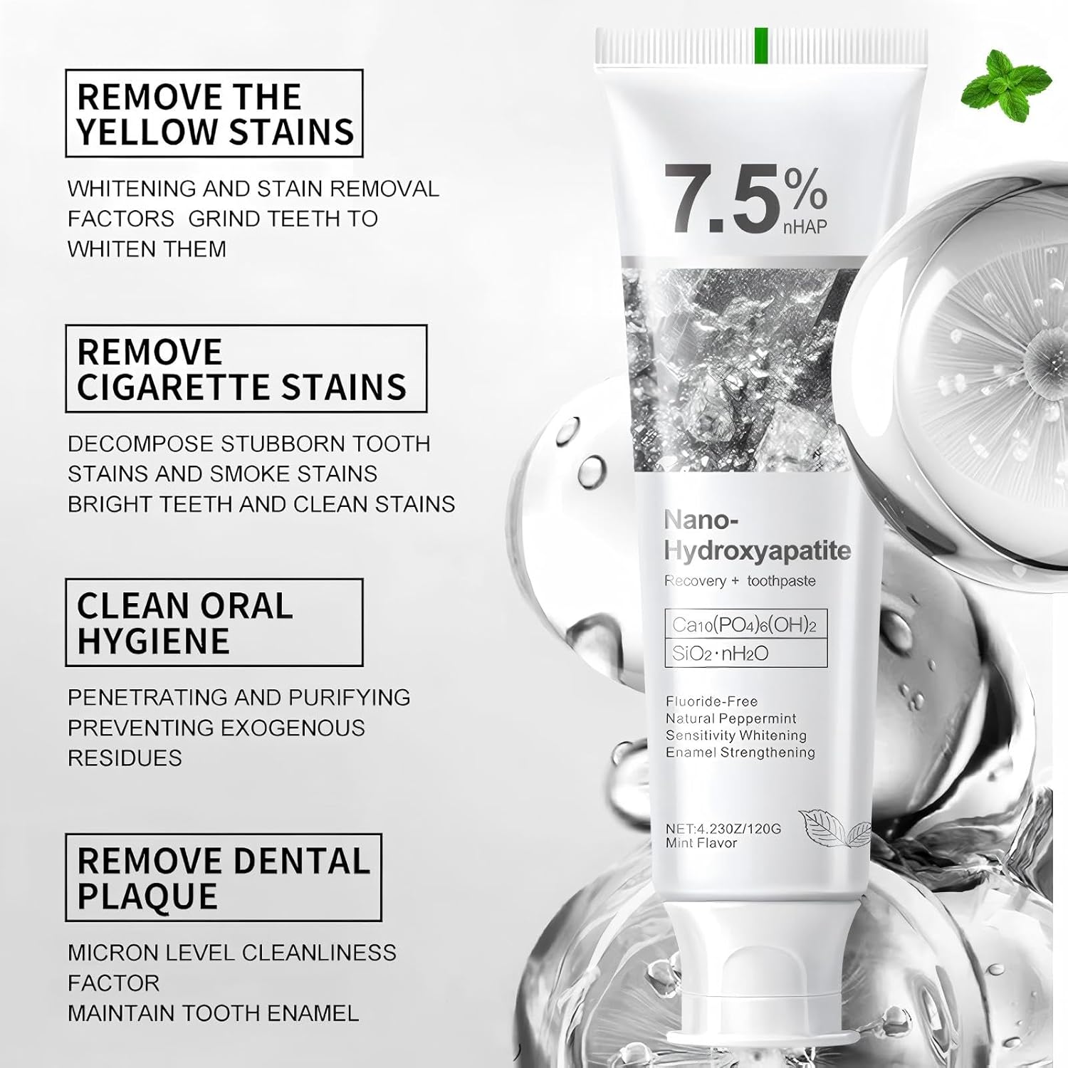 🔥 LAST DAY FOR DISCOUNT | Relieve Tooth Sensitivity With Hydroxyapatite Toothpaste