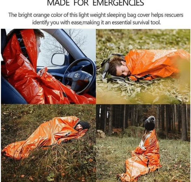 🔥emergency Waterproof Sleeping Bag