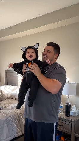 My 1st Halloween Baby Bat Romper Verified Buyer Photo