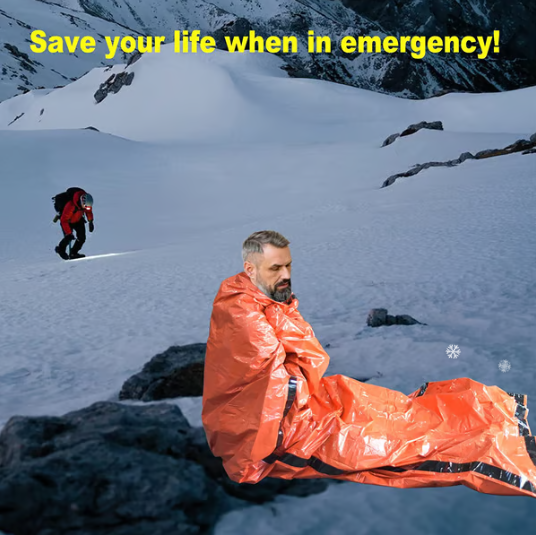 🔥emergency Waterproof Sleeping Bag