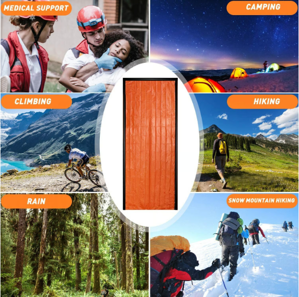 🔥emergency Waterproof Sleeping Bag