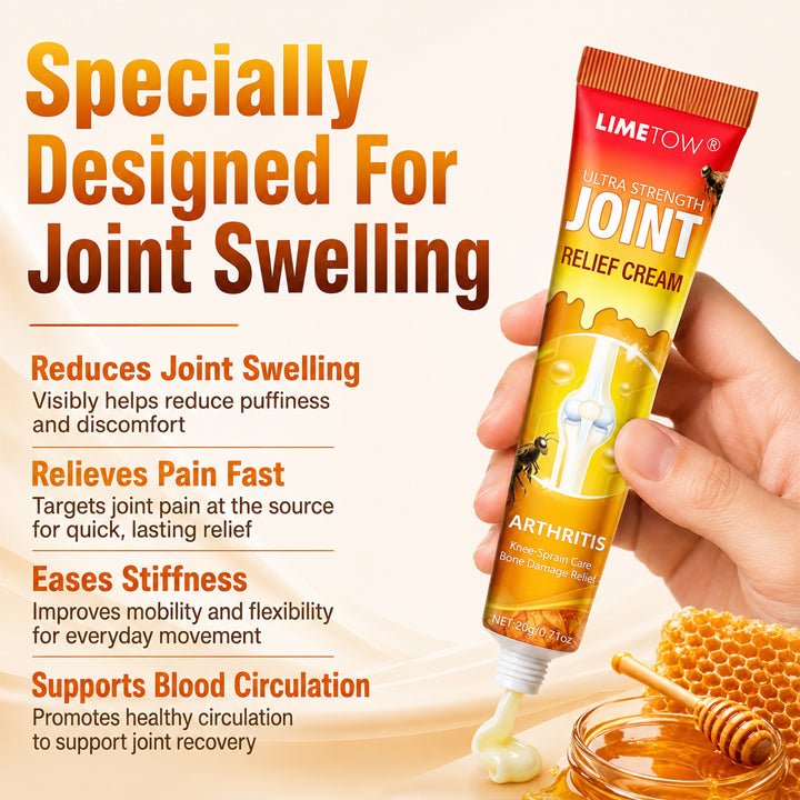 ❤️‍🔥Last Day Discount｜Targeted Joint Relief Cream Eases Stiff & Aching Joints
