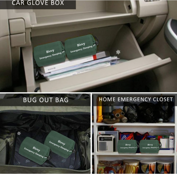 🔥emergency Waterproof Sleeping Bag