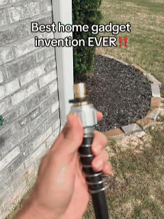Garden Hose Quick Connector Demo