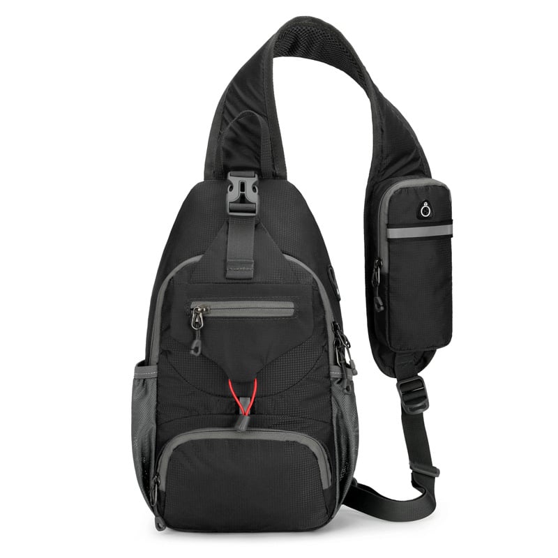 ✨ Perfect for Hiking and Traveling ✨Packable Small Crossbody Sling Backpack with Side Pouch