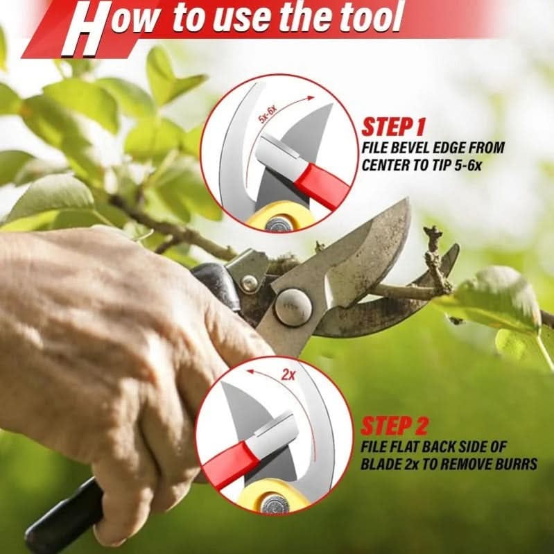 LAST DAY ONLY⏳ EdgePro Compact Tungsten Blade Sharpener Kitchen Essential